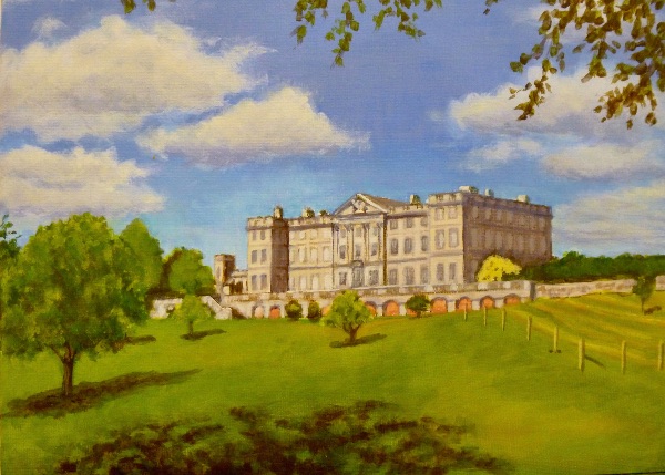 JUNE Repton’s Terrace, Burley. Acrylic by Keith Aldridge