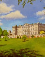JUNE Repton’s Terrace, Burley. Acrylic by Keith Aldridge