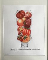 De-constructed Tomato Ketchup