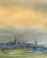 Oakham, view from Brooke Road