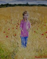 Poppies in a Field