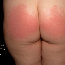 Lucy - Spanked arse