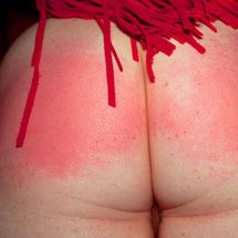 Lucy - Red flogger, red arse