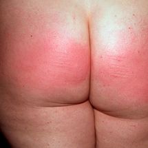 Lucy - Caned arse