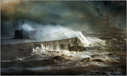 Storm Erik Batters Newhaven