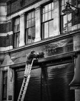 Painter at Borough Market