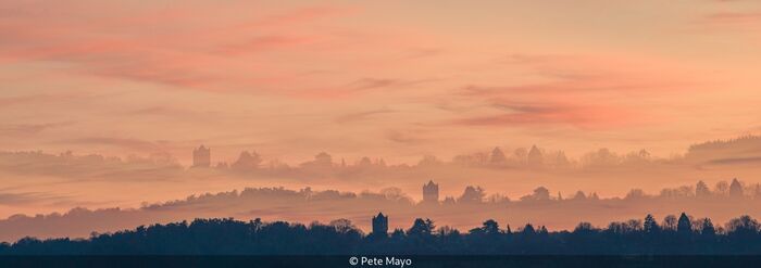 Farthing Downs Sunset
