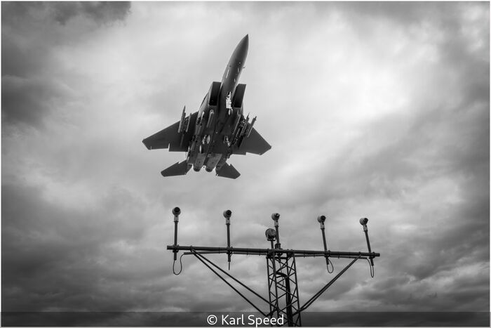 F15 Coming Into Land