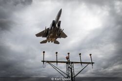 USAF F15 Coming Into Land