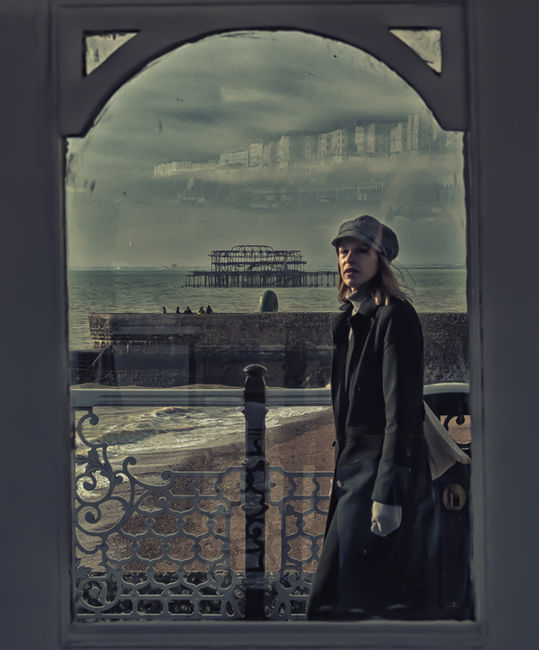 Brighton West Pier, Viewed From East Pier