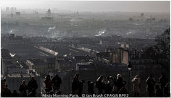 Misty Morning Paris