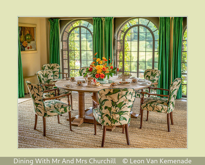 Dining With Mr And Mrs Churchill