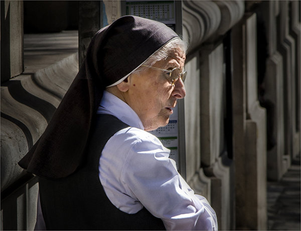 Nun in Marseille
