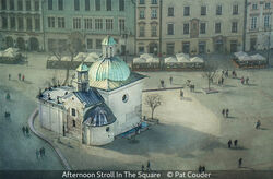 Afternoon Stroll In The Square