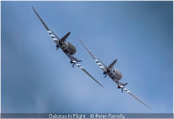 Dakotas In Flight