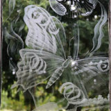 Glass Window Etching