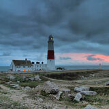 Sunset at Portland Bill Lighthouse