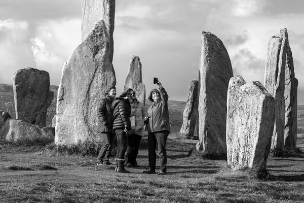 Selfie at Calanais