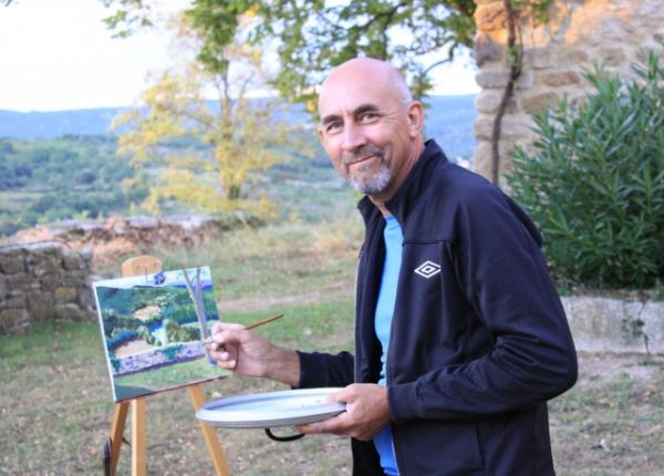painting at Gressac 2011