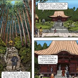 Projet pour BD sur la vie de Nichiren  Daishonin - 2007