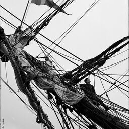 le "Götheborg of Sweden" dans le port de Sete - 2023 - ILFORD XP2 et Pentax Spotmatic