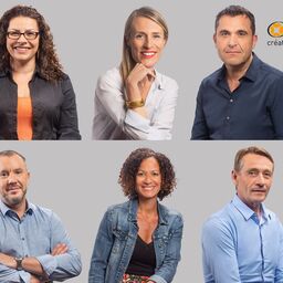 Une partie du trombinoscope de la société Jallatte