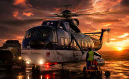S-61 Seaking refuelling