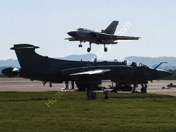 RAF Buccaneer and F3 Tornado