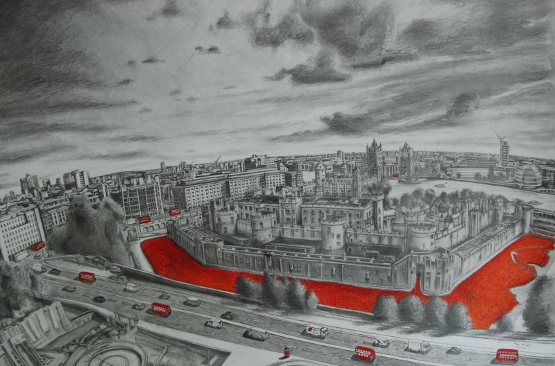 Tower of London Poppies 2015