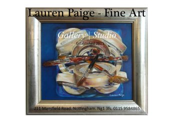 Lauren Paige Fine Art Gallery's 5th Birthday - August 2016