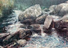 Stream Through Boulders