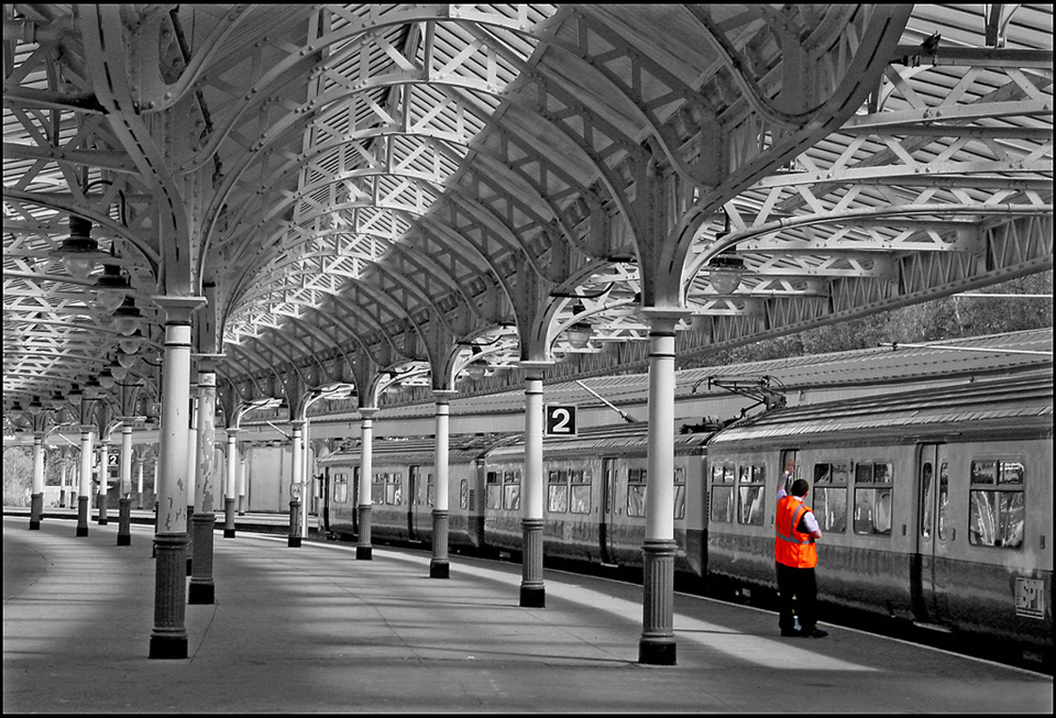 Train Leaving Platform 2