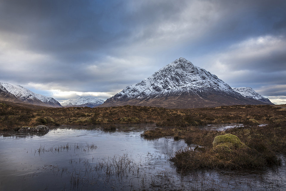 Looking towards the Buachaille
