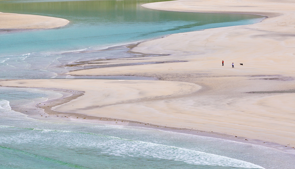 Walking on Luskentyre Beach