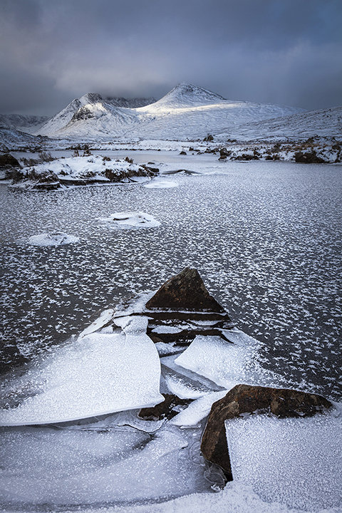 Light on the Black Mount