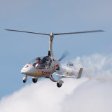 An autogyro at the Scottish Airshow.