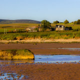 Farmhouse in late evening