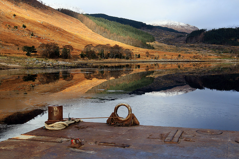 Fleeting Light and Reflections Loch Etive