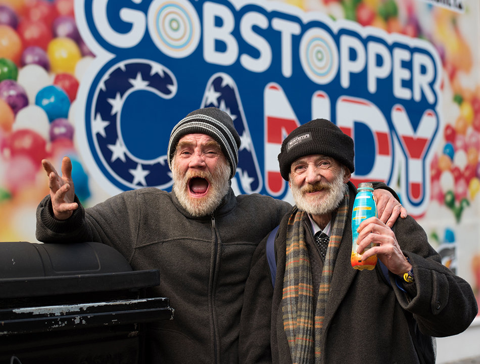 Homeless James and John, Argyle Street.