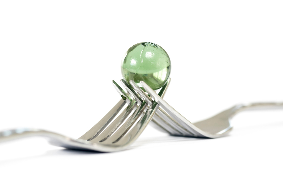 Forks with Marble