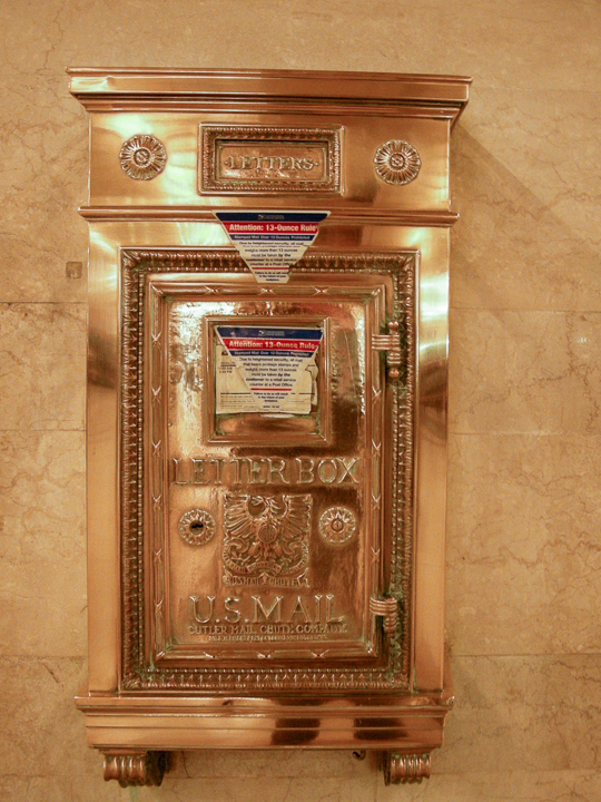Letter Box, Grand Central Station, NY