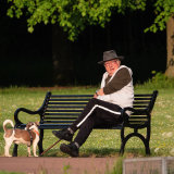 Man on Bench