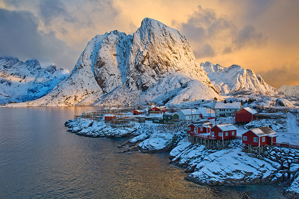 Olstind at Sunrise