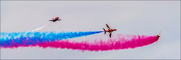 Red Arrow Display
