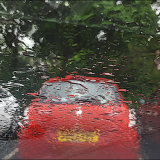 In the car park at Bridge of Weir
