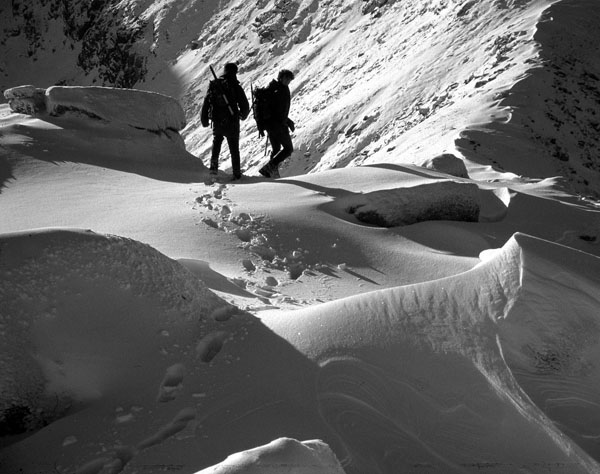 Snow drifts