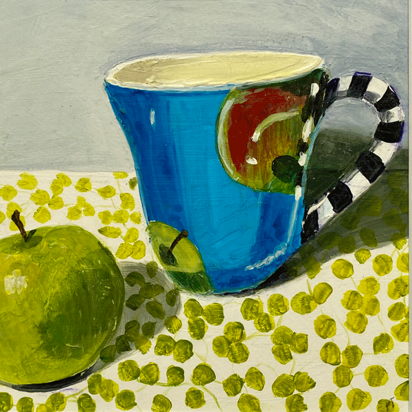 Mug with Apple