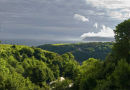 STORM CLOUDS GATHER OVER FISHGUARD AND DINAS HEAD