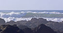 ATLANTIC GALES BRING SURFING WAVES TO FRESHWATER WEST