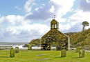 THE RUINS OF ST BRYNACH CHURCH, CWM YR EGLWYS